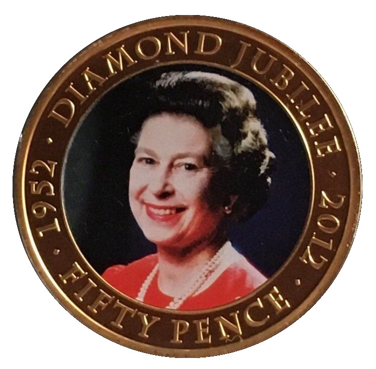 Jersey 50 Pence - Elizabeth II Diamond Jubilee - Photo 1985