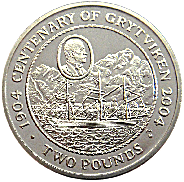South Georgia and the South Sandwich Islands 2 Pounds - Elizabeth II Grytviken