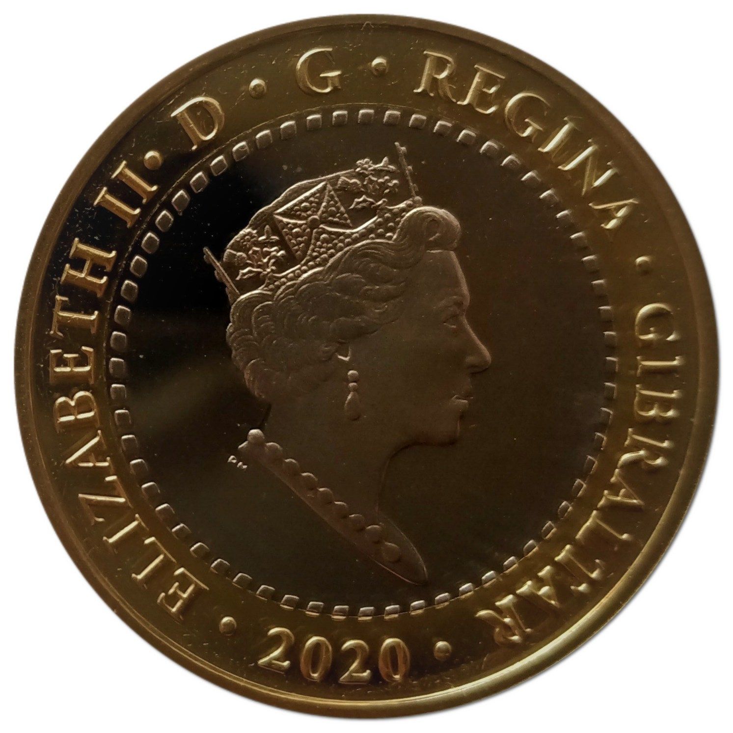 Gibraltar 2 Pounds - Elizabeth II The Apples of the Hesperides obverse