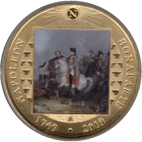Saint Helena ½ Crown - Elizabeth II Waterloo: The End Approaches