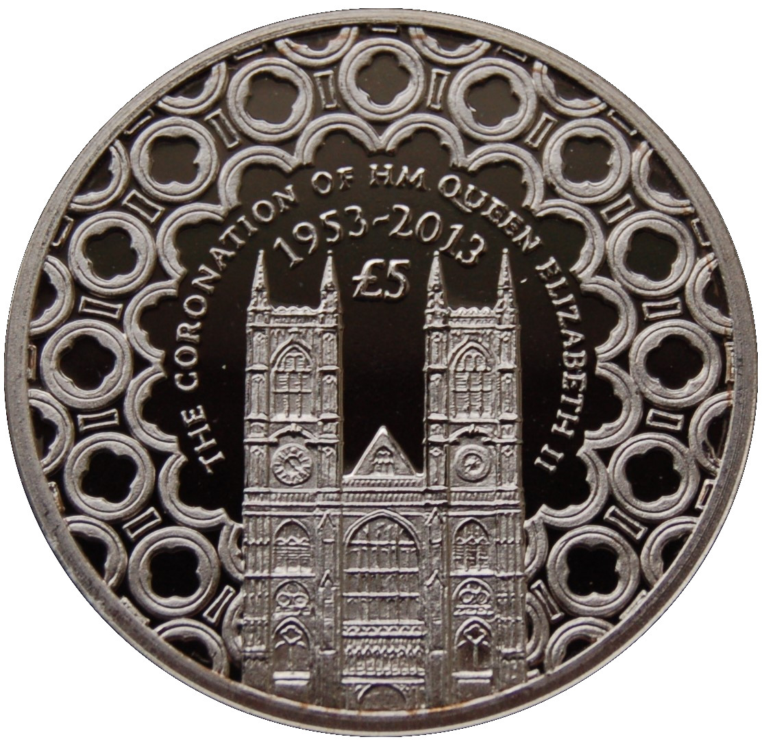 Tristan da Cunha 5 Pounds - Elizabeth II 60th Coronation Anniversary