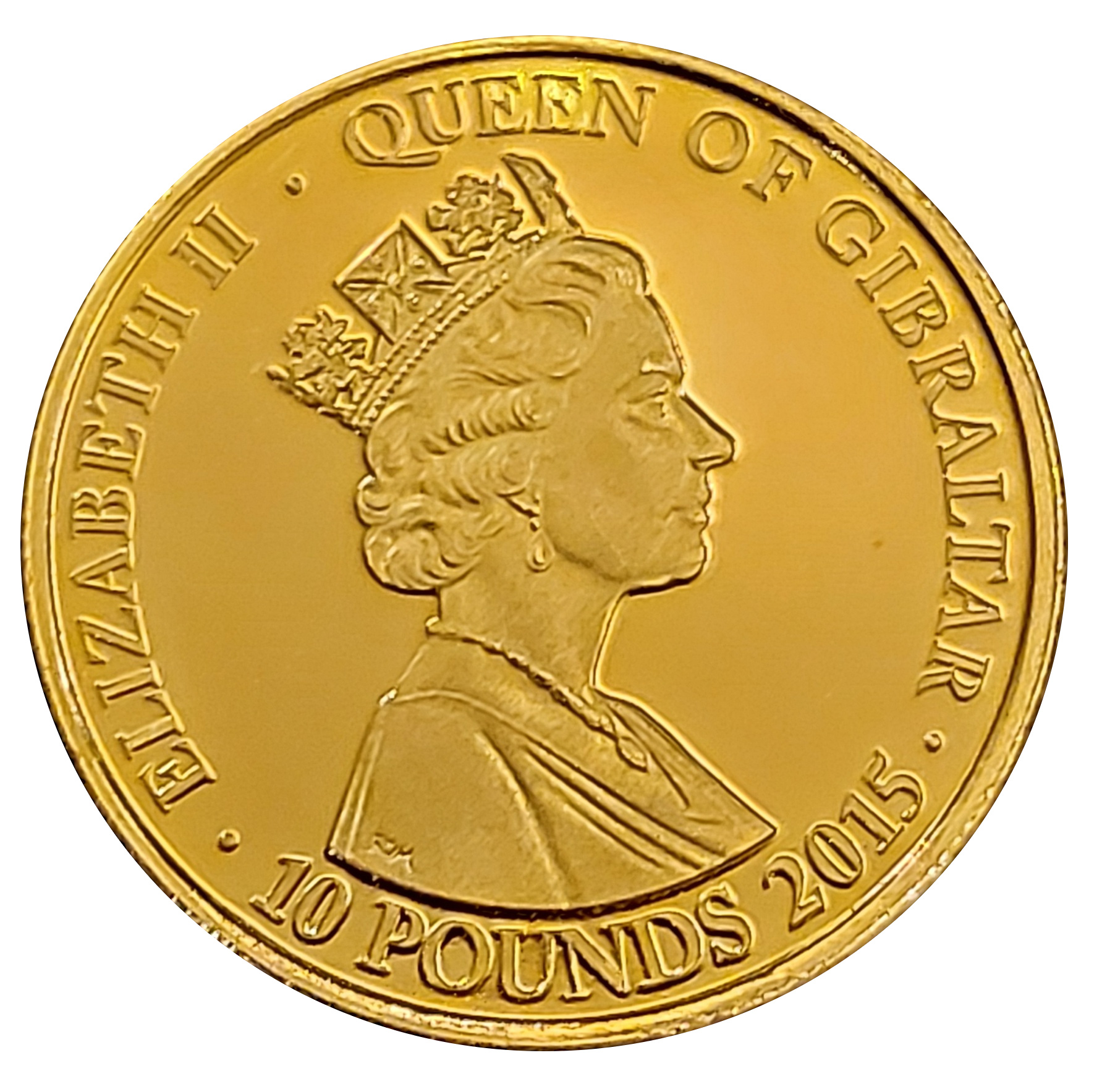 Gibraltar 10 Pounds - Elizabeth II War sailors