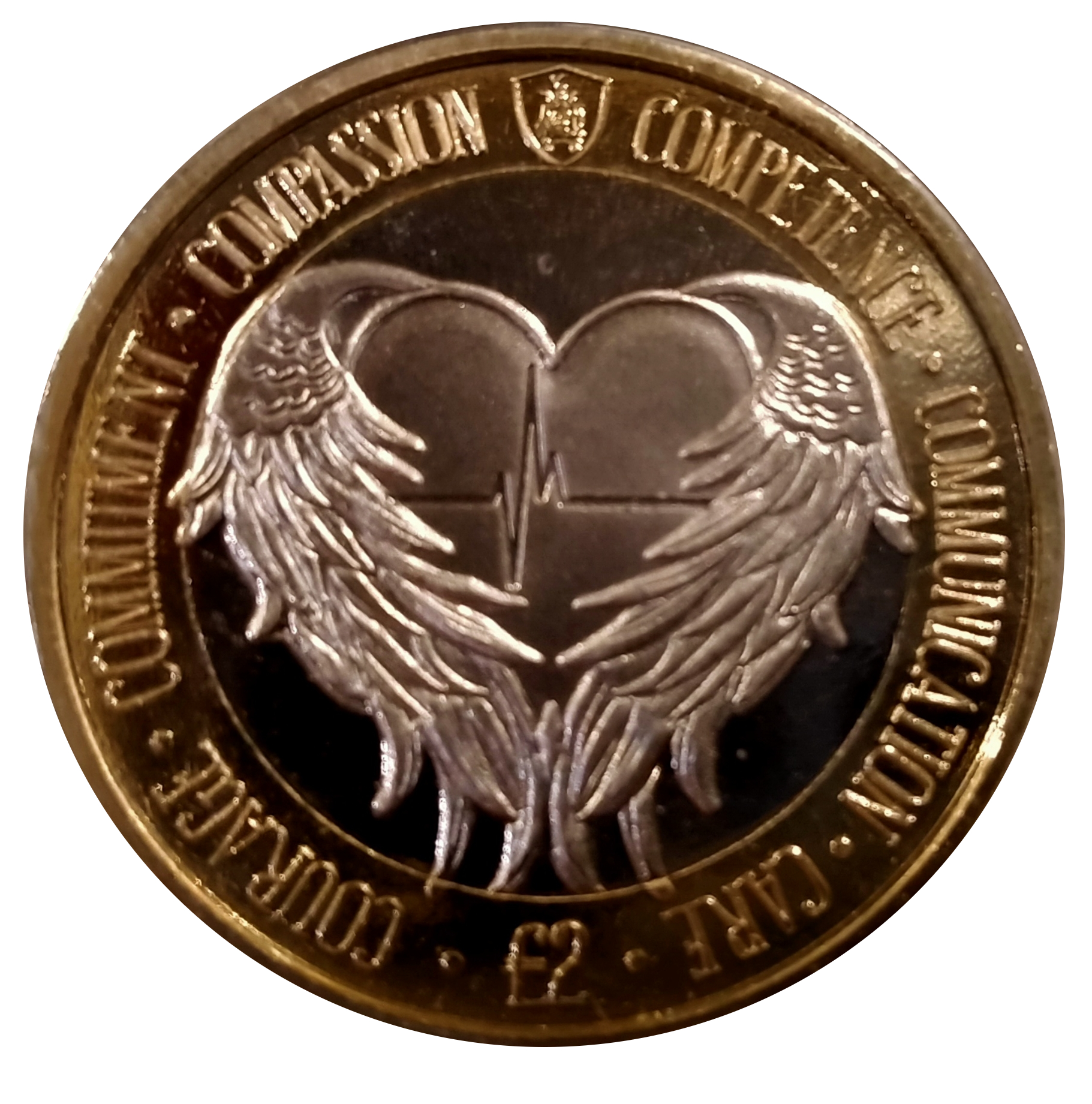 South Georgia and the South Sandwich Islands 2 Pounds - Elizabeth II Florence Nightingale