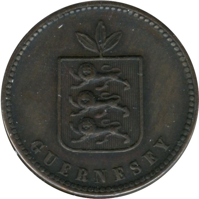 Guernsey 2 Doubles obverse