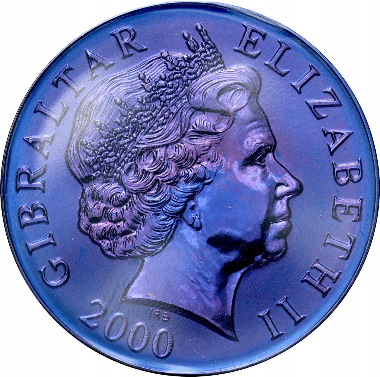 Gibraltar 5 Pounds - Elizabeth II Uniform Penny Post obverse