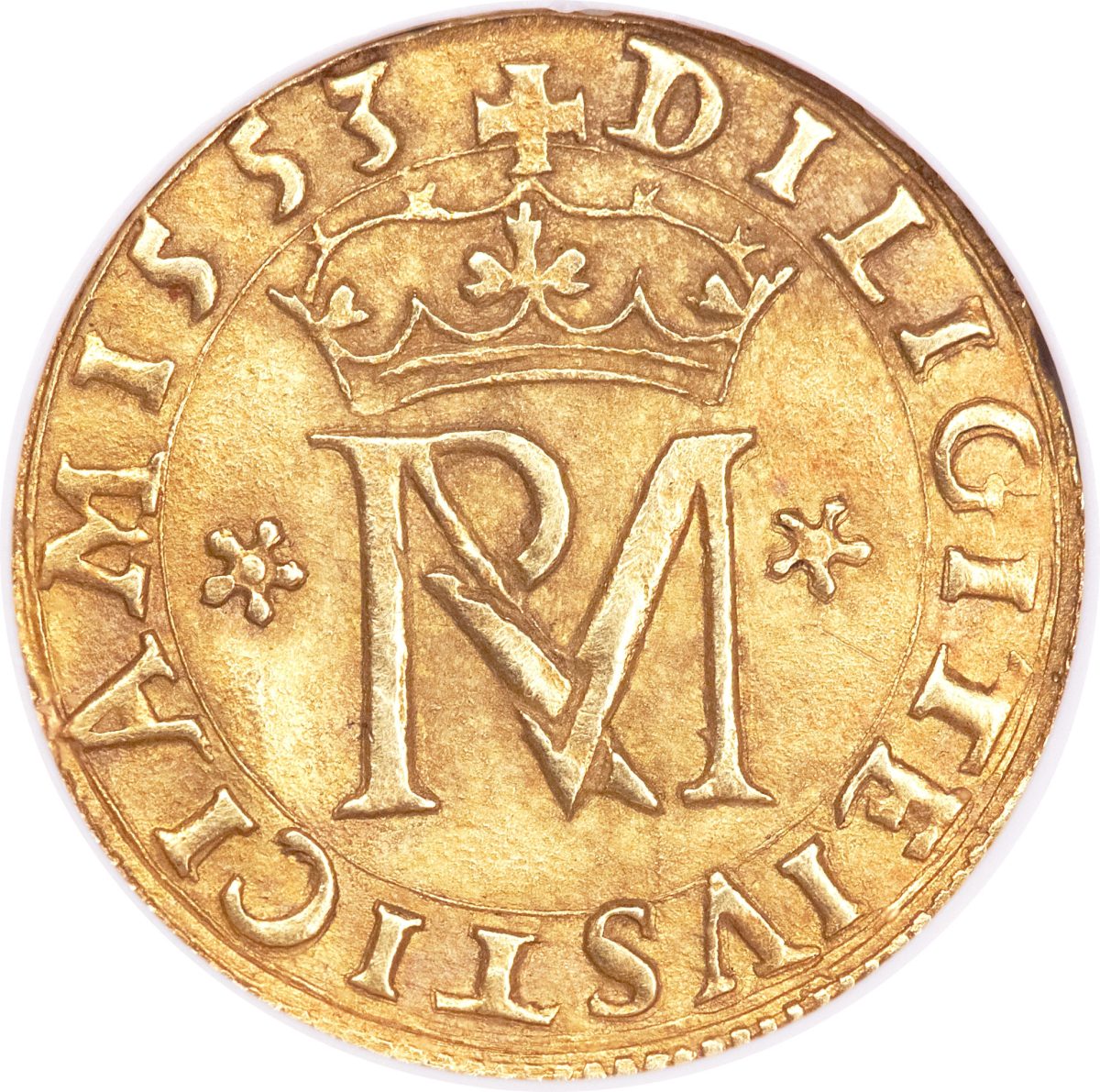Scotland 22 Shillings - Mary I 1st Period reverse
