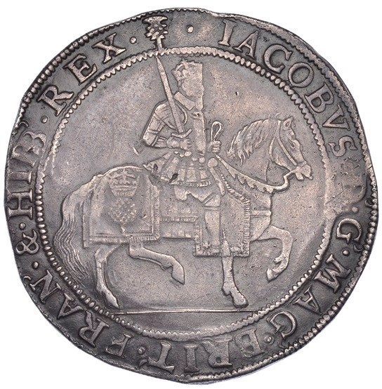 Scotland 60 Shillings - James VI 9th Coinage obverse