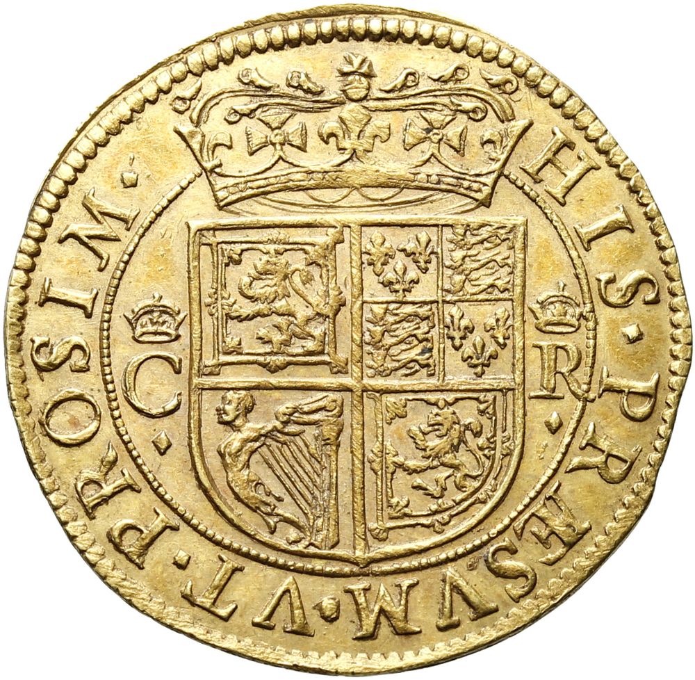 Scotland 1 Unit - Charles I 3rd Coinage, 1st Issue reverse
