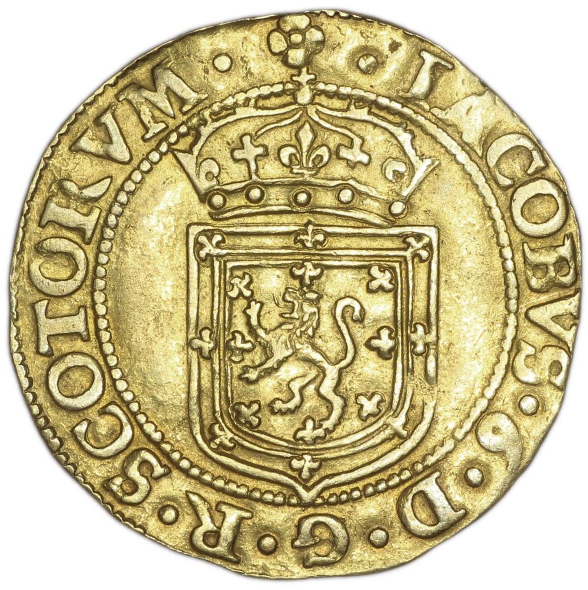 Scotland 1 Sword and Sceptre Piece - James VI 8th Coinage obverse