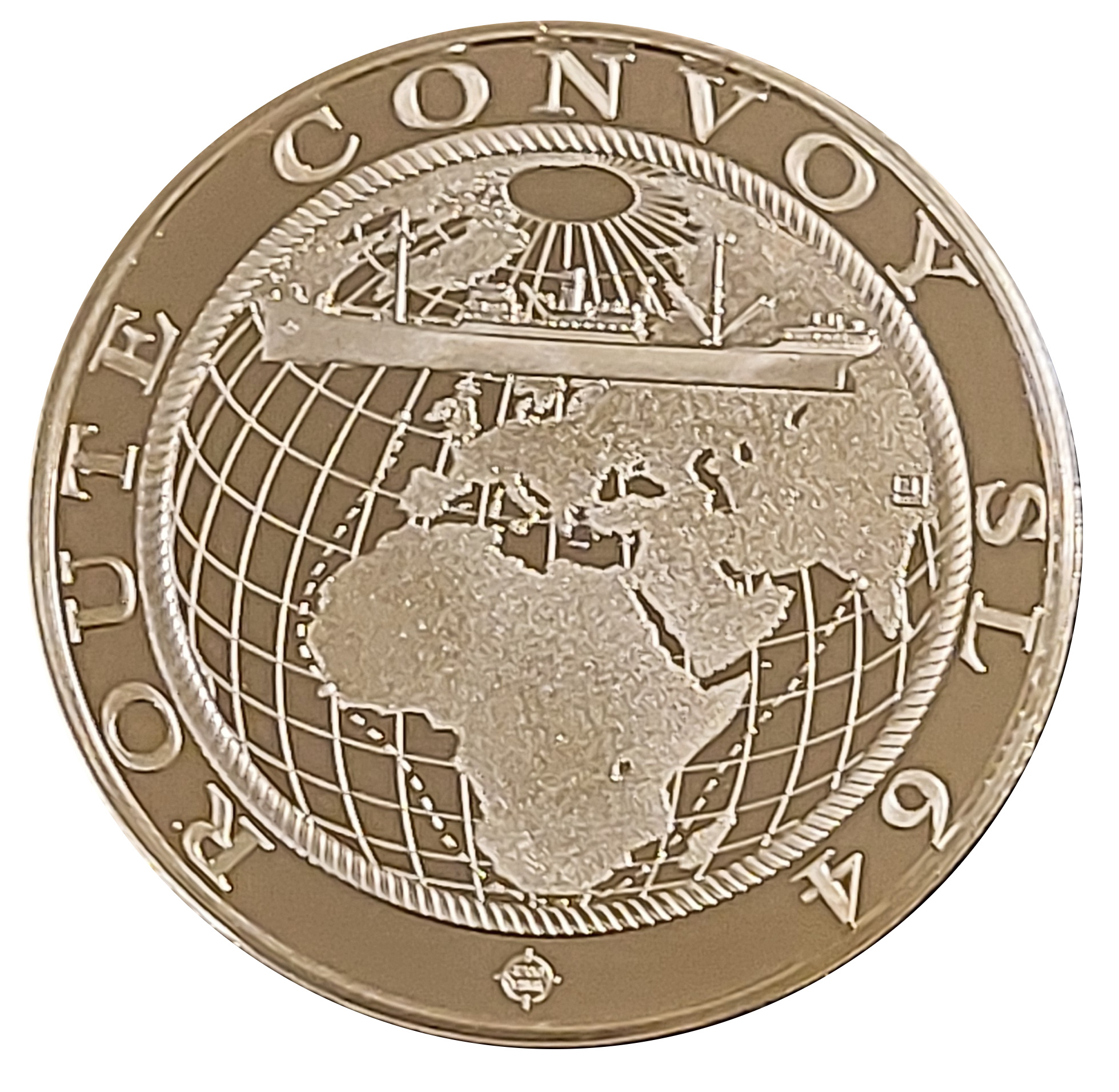 Gibraltar 1 Pound - Elizabeth II Convoy SL 64; Route