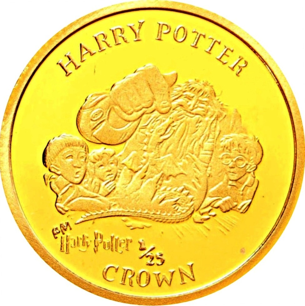 Isle of Man 1/25 Crown - Elizabeth II Norbert hatches