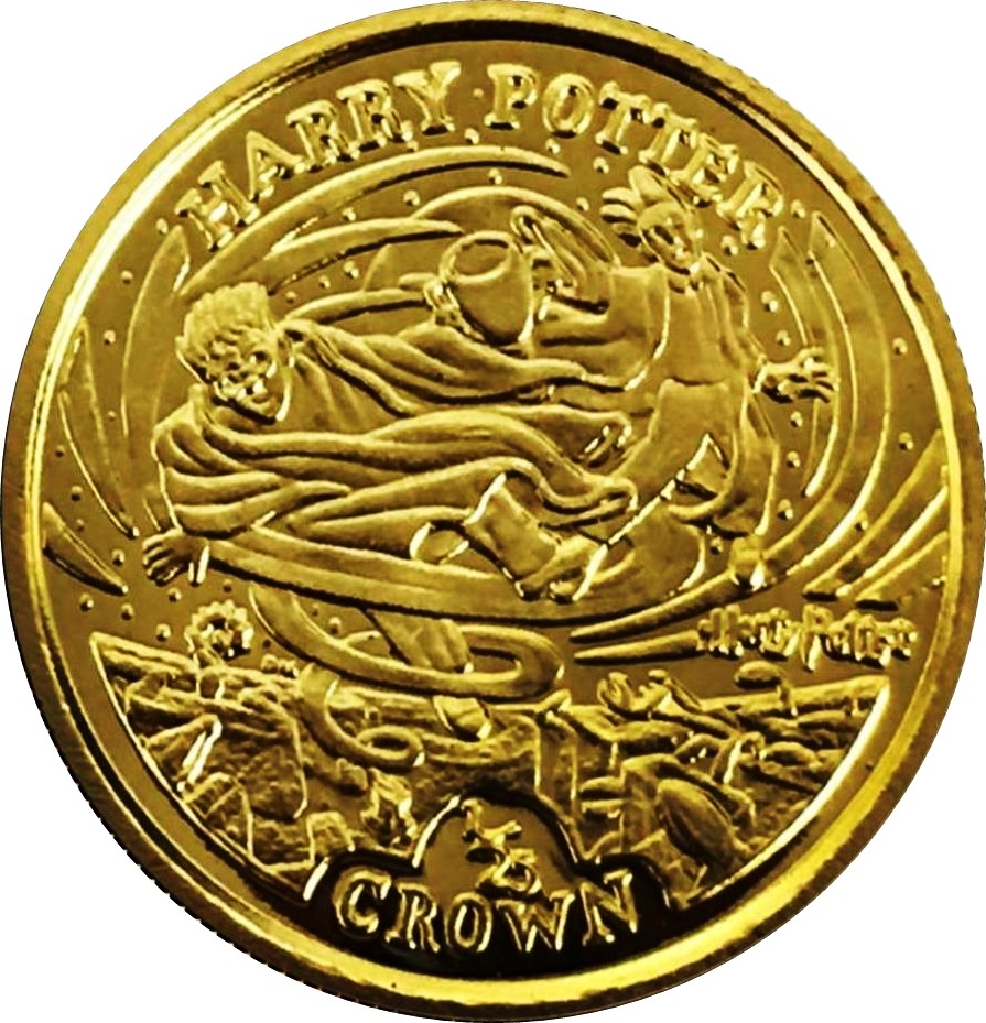 Isle of Man 1/25 Crown - Elizabeth II Harry Potter and the Portkey