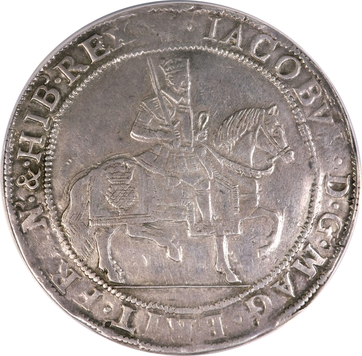 Scotland 60 Shillings - James VI 10th Coinage obverse