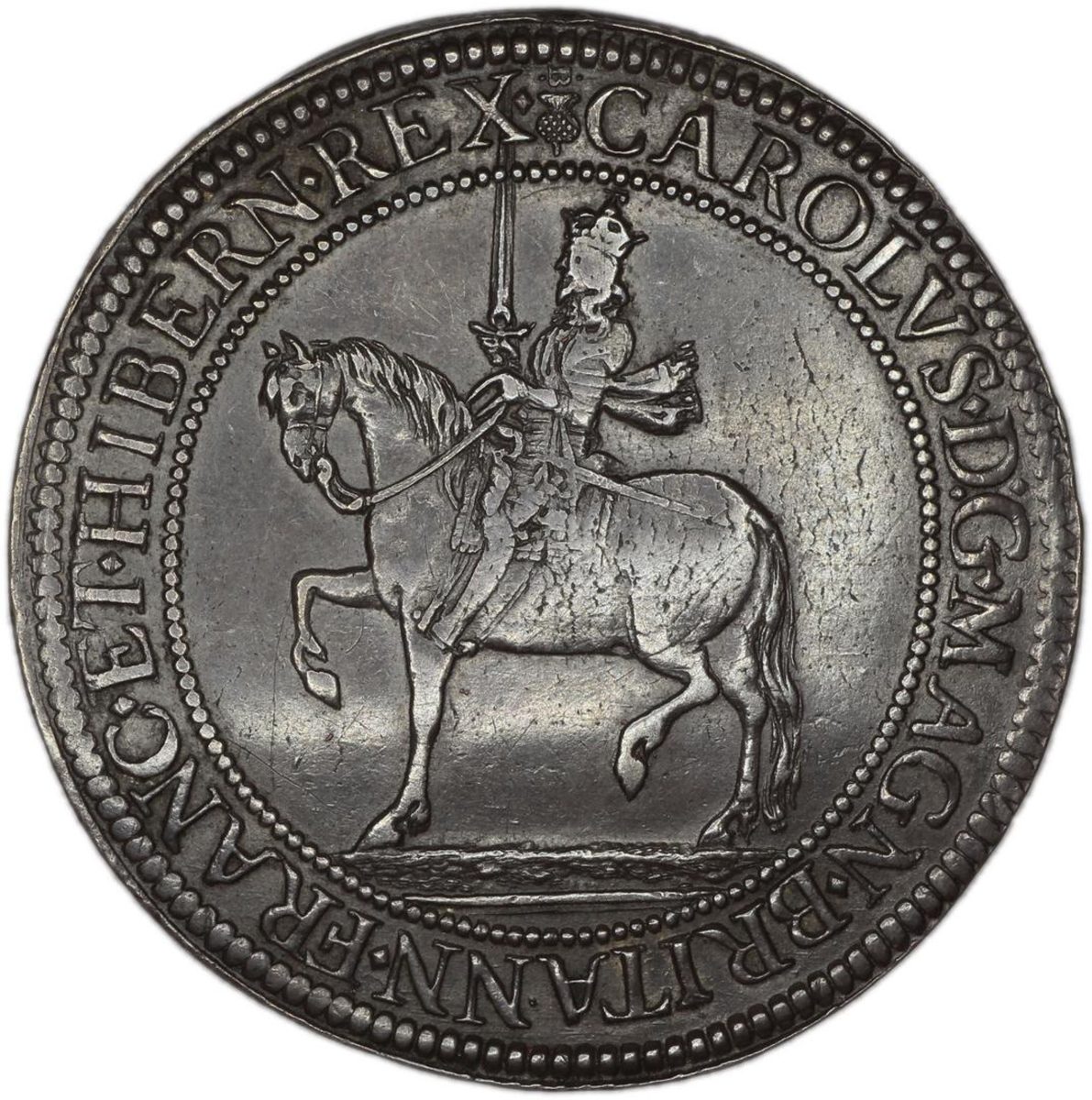 Scotland 60 Shillings - Charles I 3rd Coinage, 1st Issue obverse