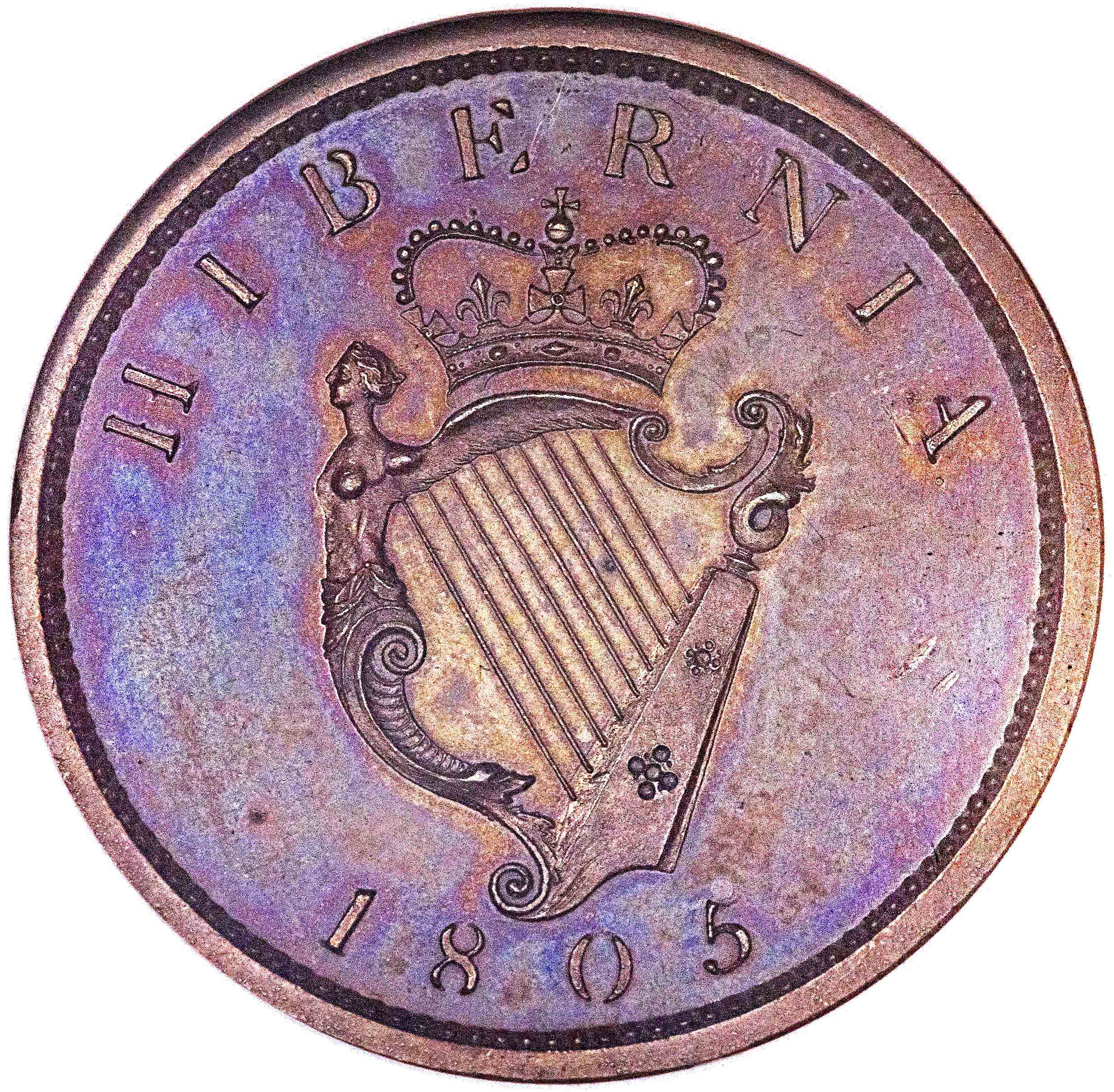 Ireland 1 Penny - George III