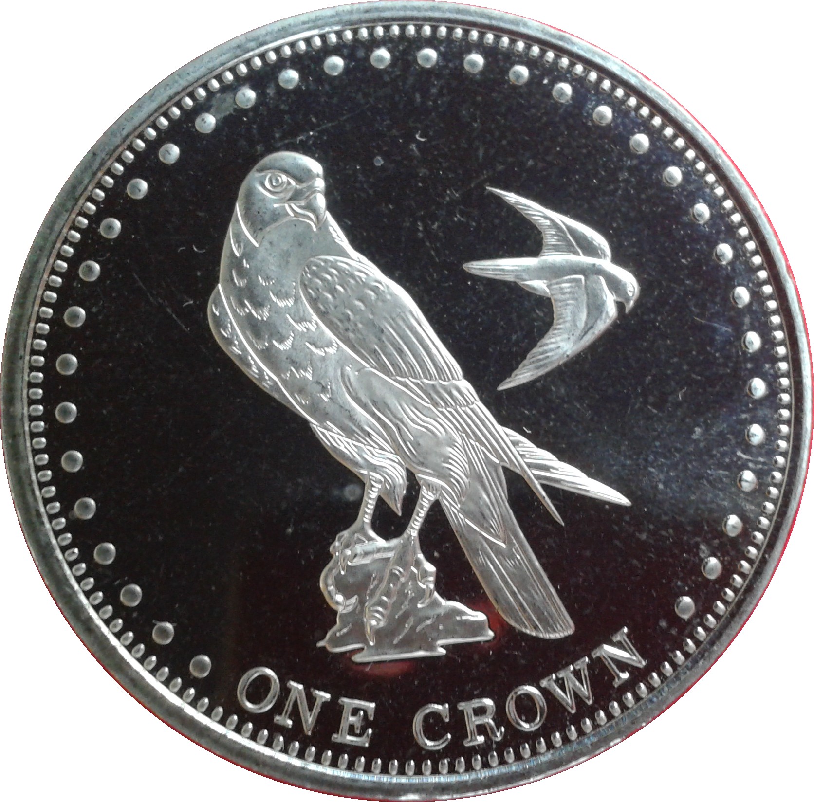Gough Island 1 Crown - Elizabeth II