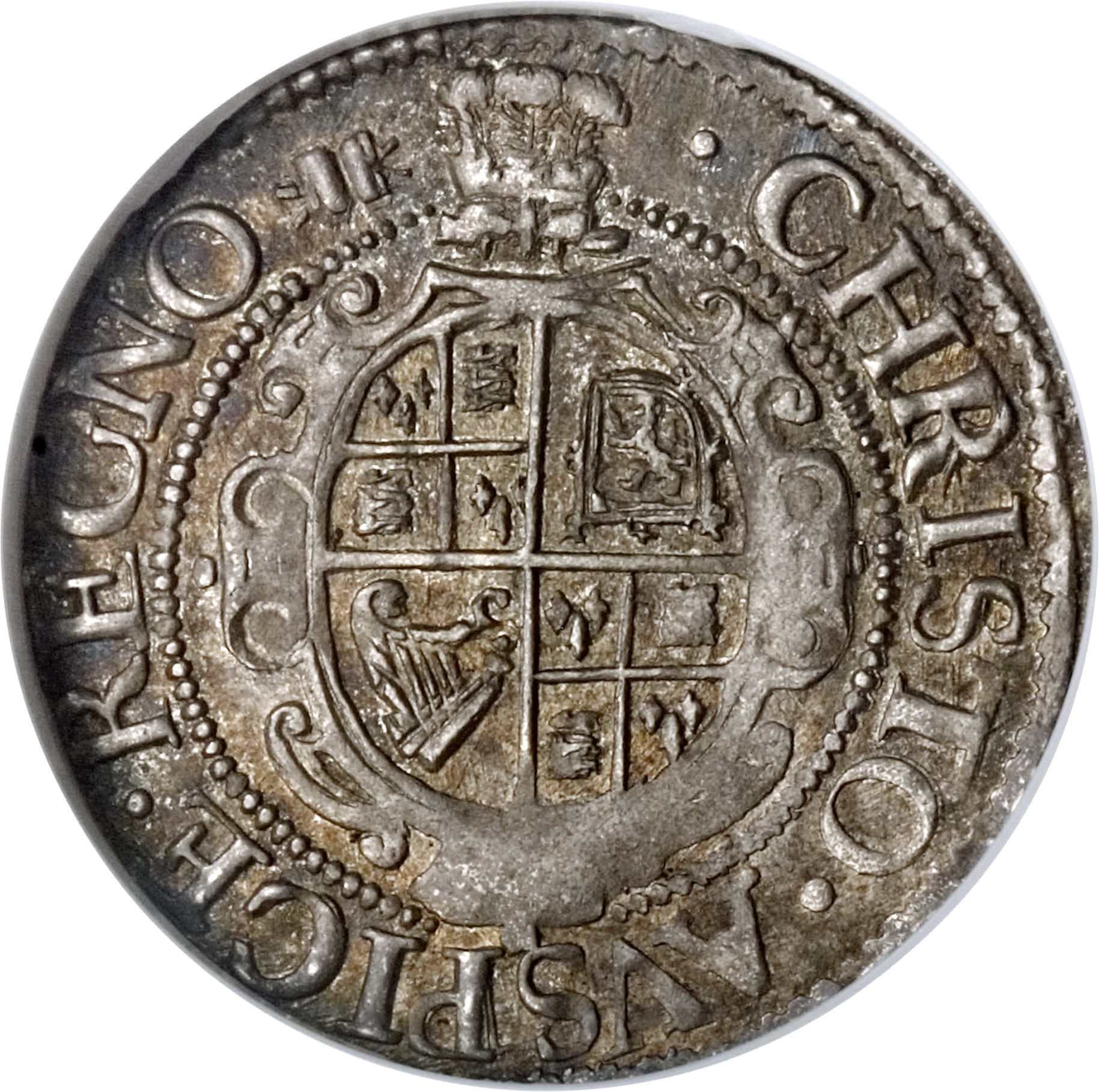 1 Groat - Charles I Aberystwyth; bust within circle