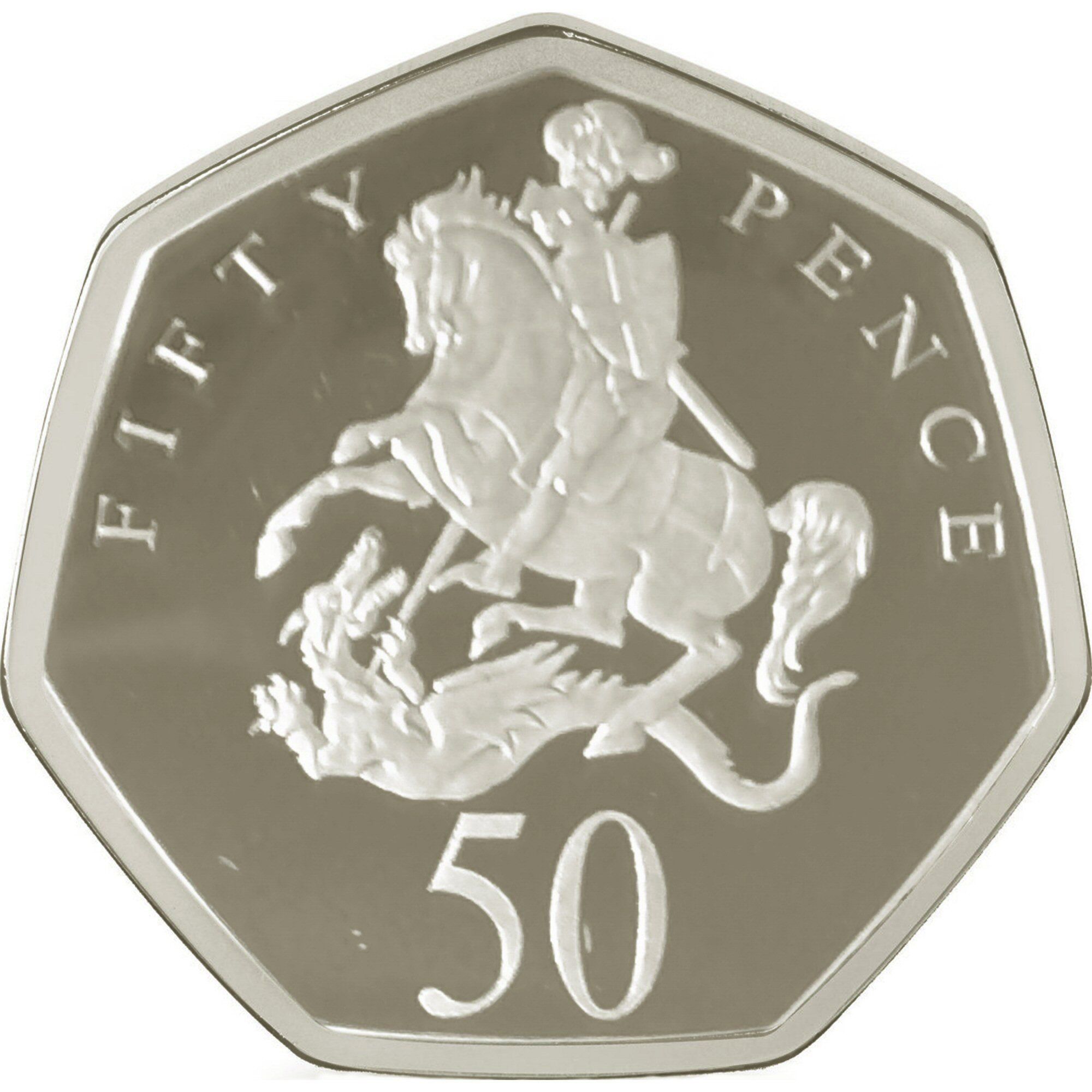 Tristan da Cunha 50 Pence - Elizabeth II 50th anniversary decimalisation