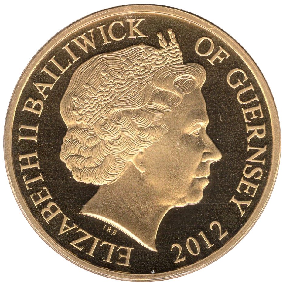 Guernsey 50 Pence - Elizabeth II Diamond Jubilee - photo 2011 obverse