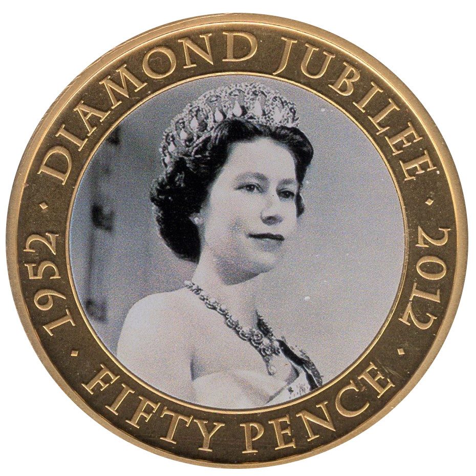 Jersey 50 Pence - Elizabeth II Diamond Jubilee - photo 1959