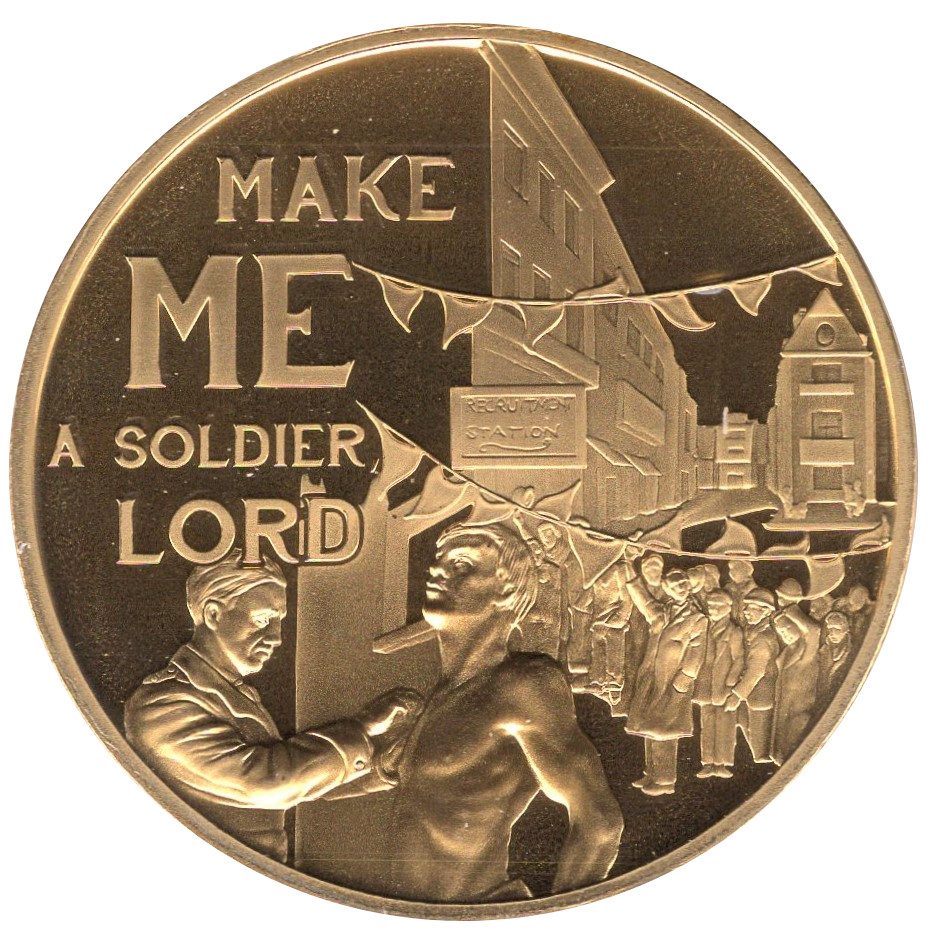 Jersey 50 Pence - Elizabeth II WWI - Joining Up