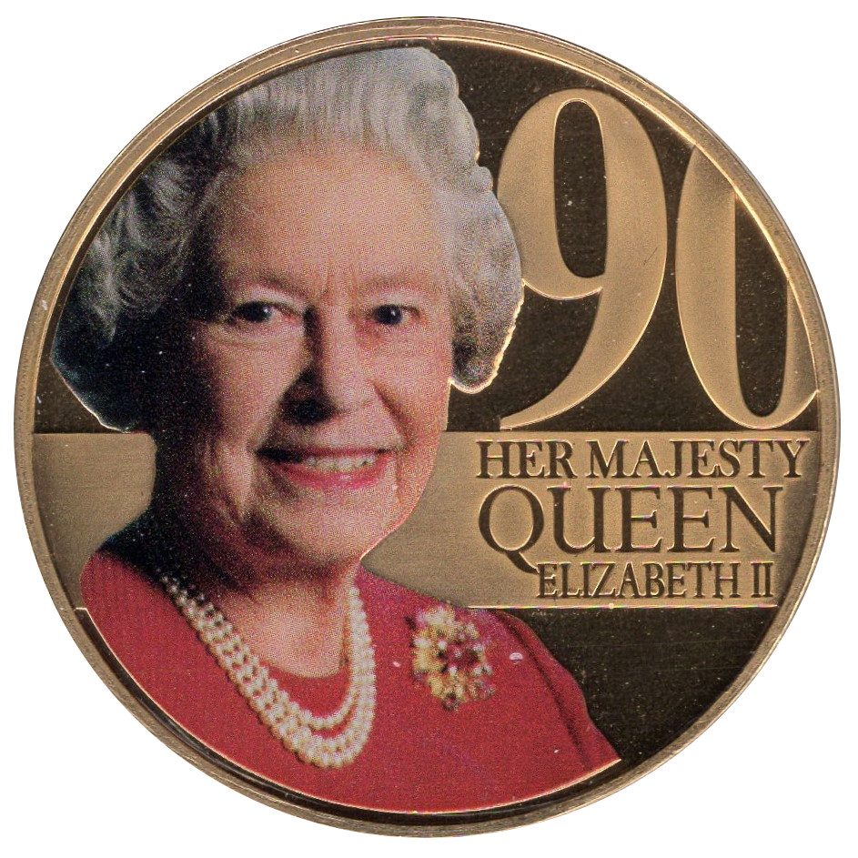 Jersey 50 Pence - Elizabeth II Elizabeth II pictured in 2001