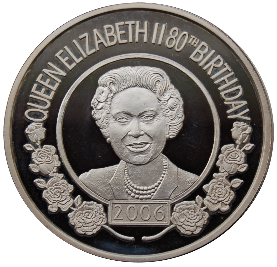 Saint Helena 50 Pence - Elizabeth II Queen Elizabeth II 80th Birthday