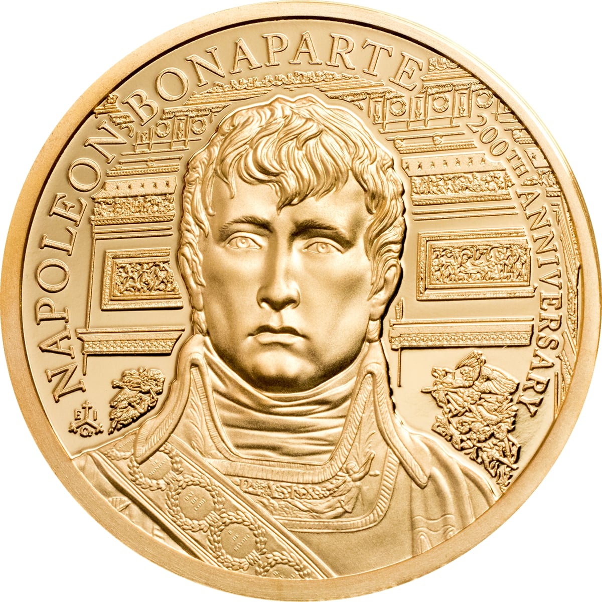 Saint Helena 5 Pounds - Elizabeth II Napoleon Bonaparte reverse