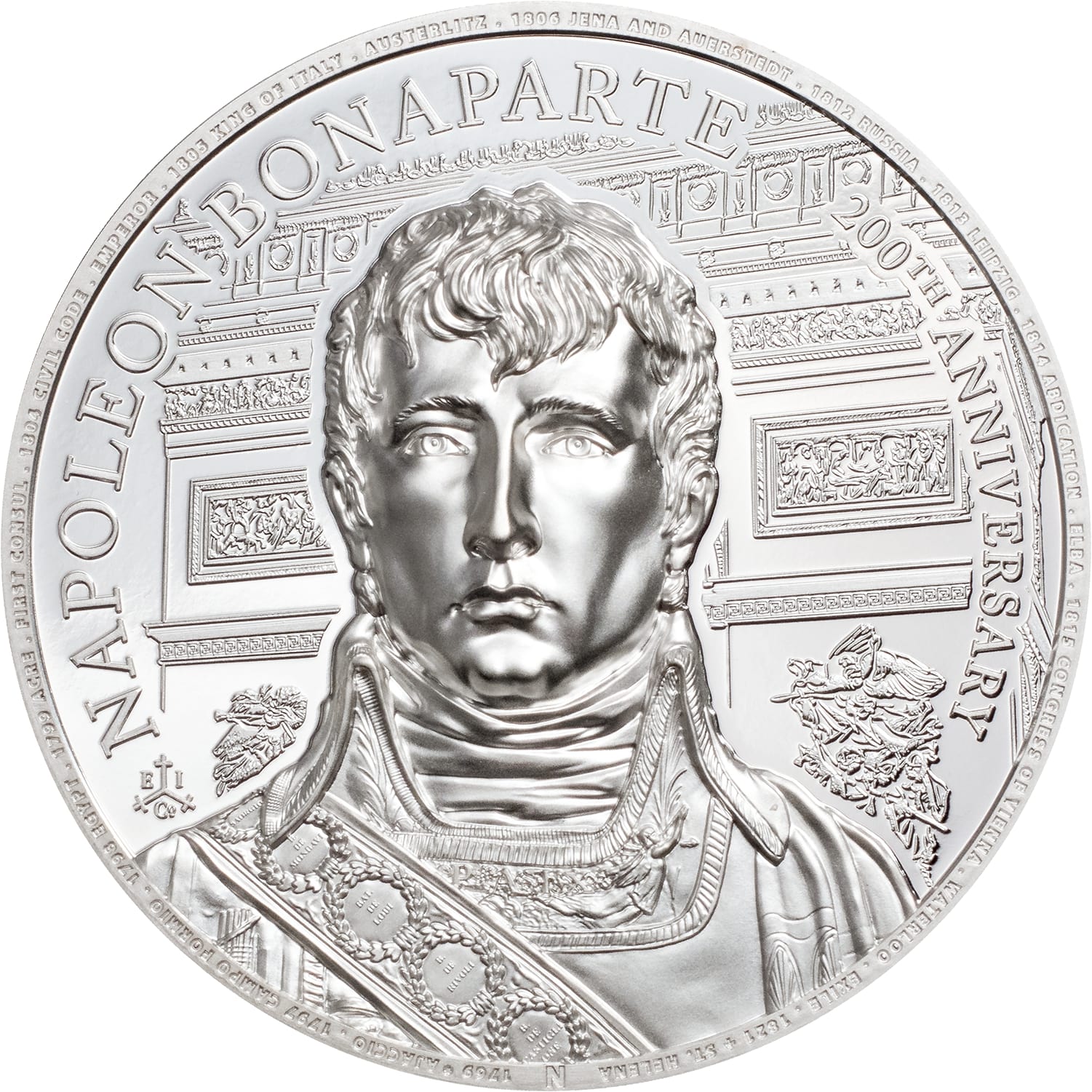 Saint Helena 2 Pounds - Elizabeth II Napoleon Bonaparte
