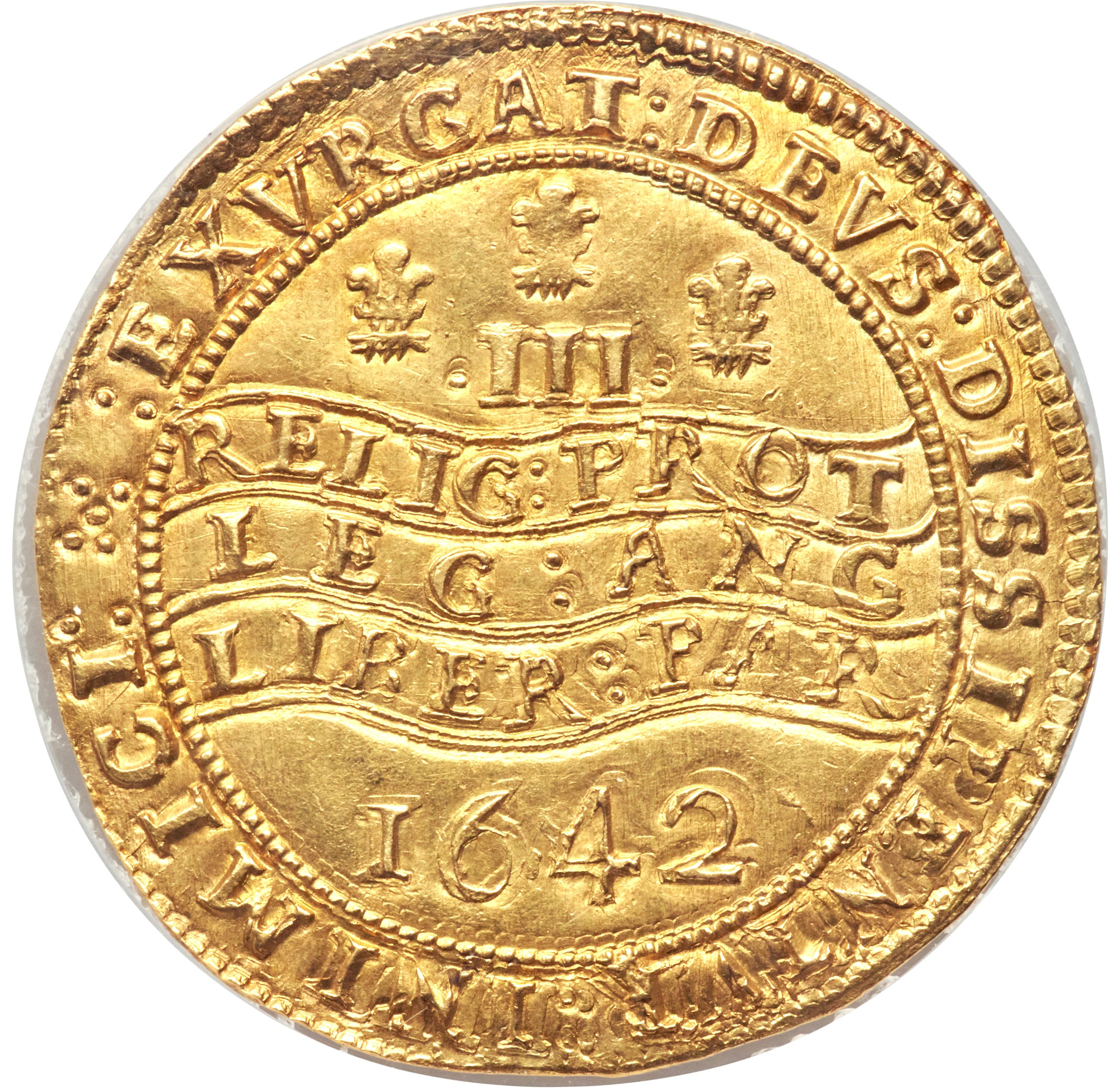 Triple Unite - Charles I Oxford reverse