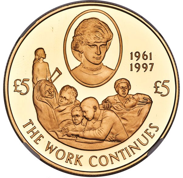 Jersey 5 Pounds - Elizabeth II The Work Continues reverse