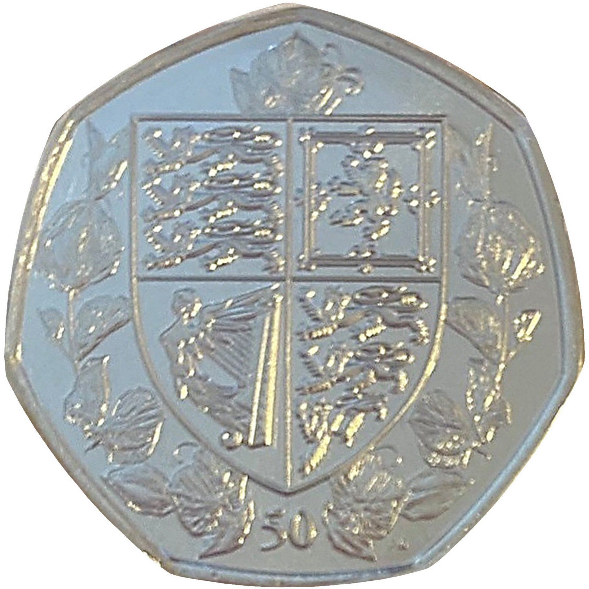 British Indian Ocean Territory 50 Pence - Elizabeth II Coat of Arms