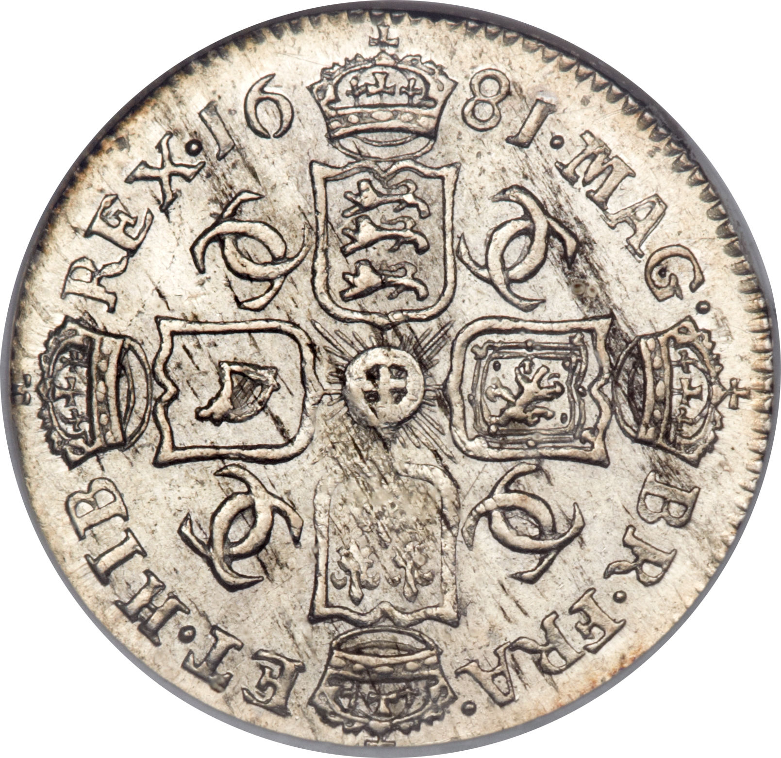 6 Pence - Charles II Milled issue