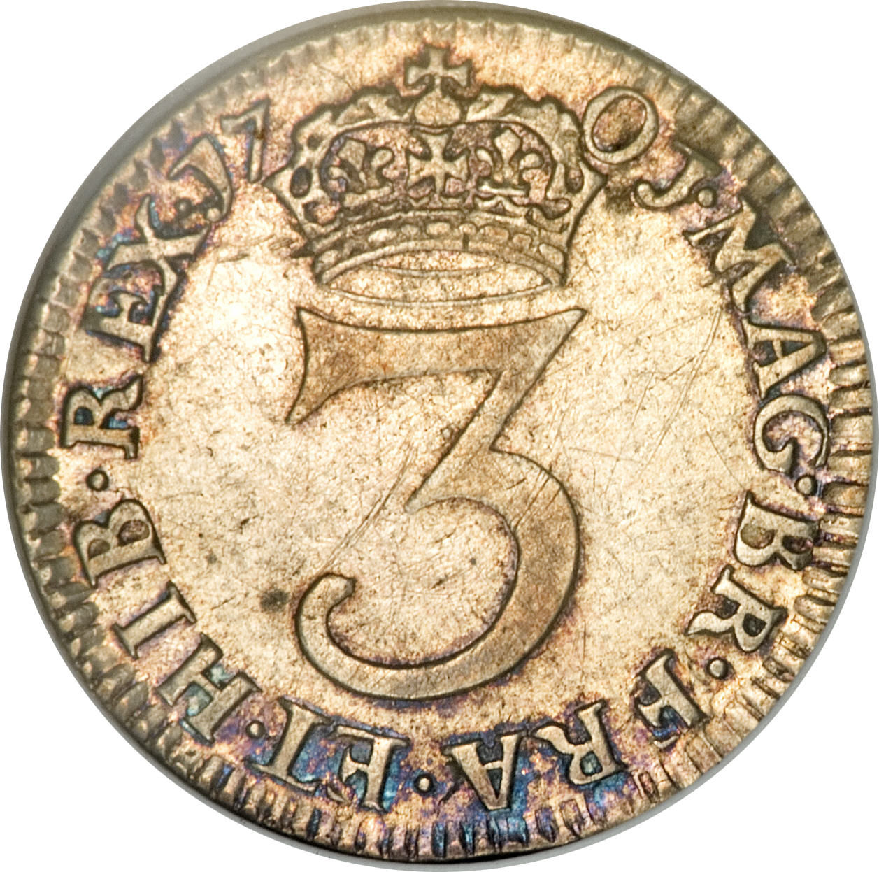 3 Pence - William III incl. Maundy