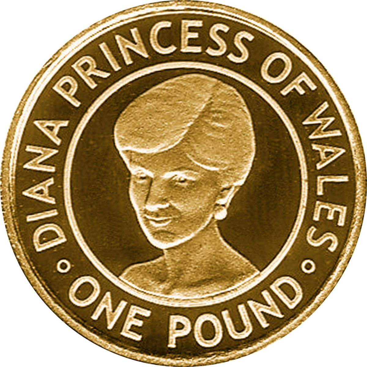 Jersey 1 Pound - Elizabeth II Princess Diana