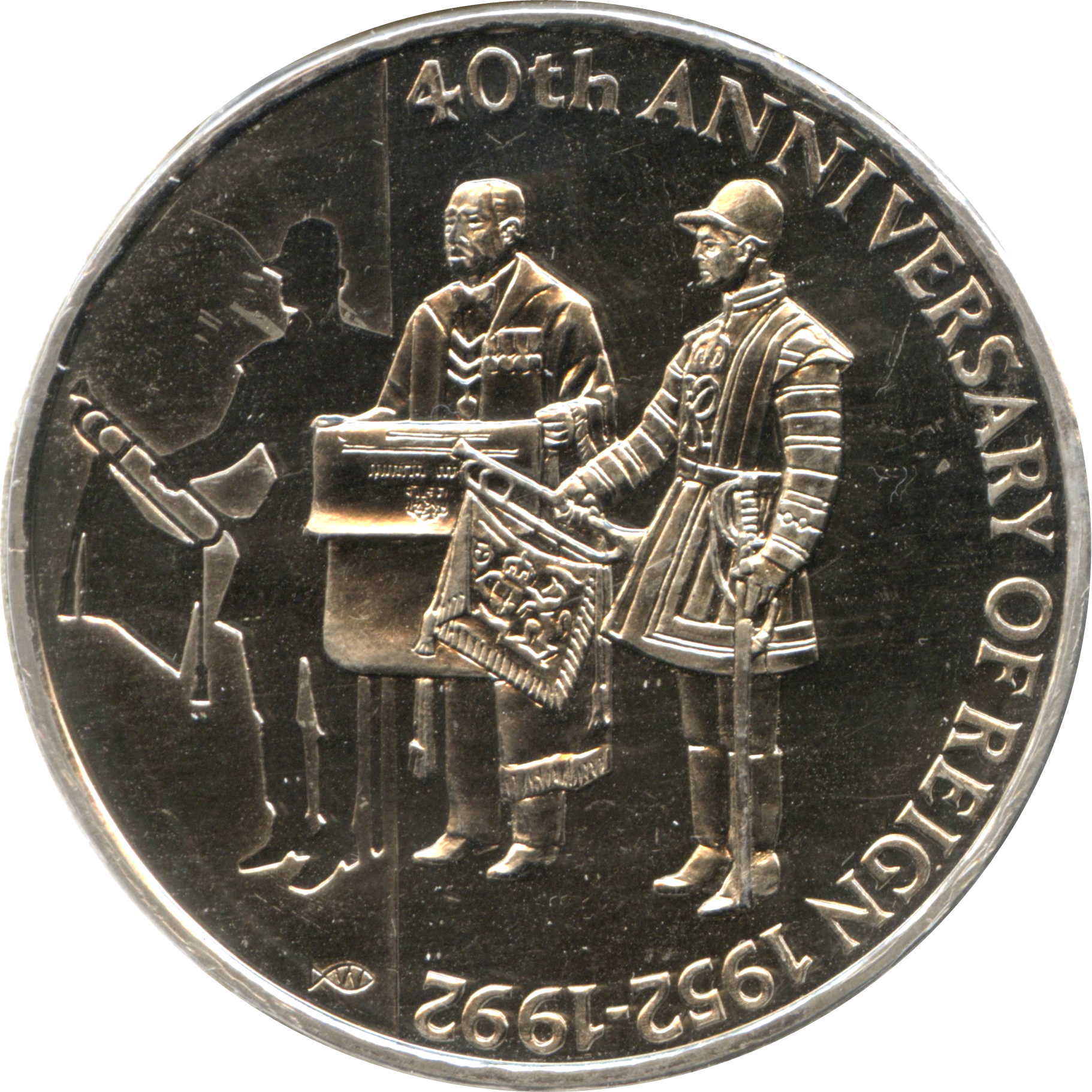 Falkland Islands 50 Pence - Elizabeth II Jubilee