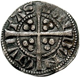 1 Penny - Edward I Sterling type; class 3f