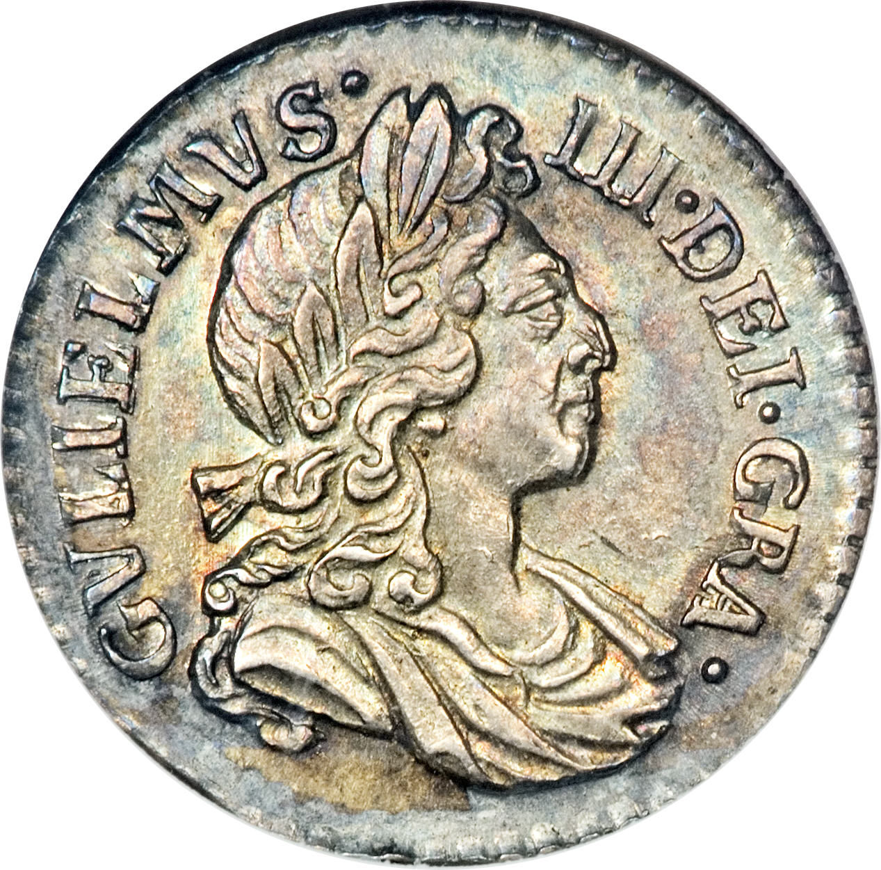 2 Pence - William III incl. Maundy obverse
