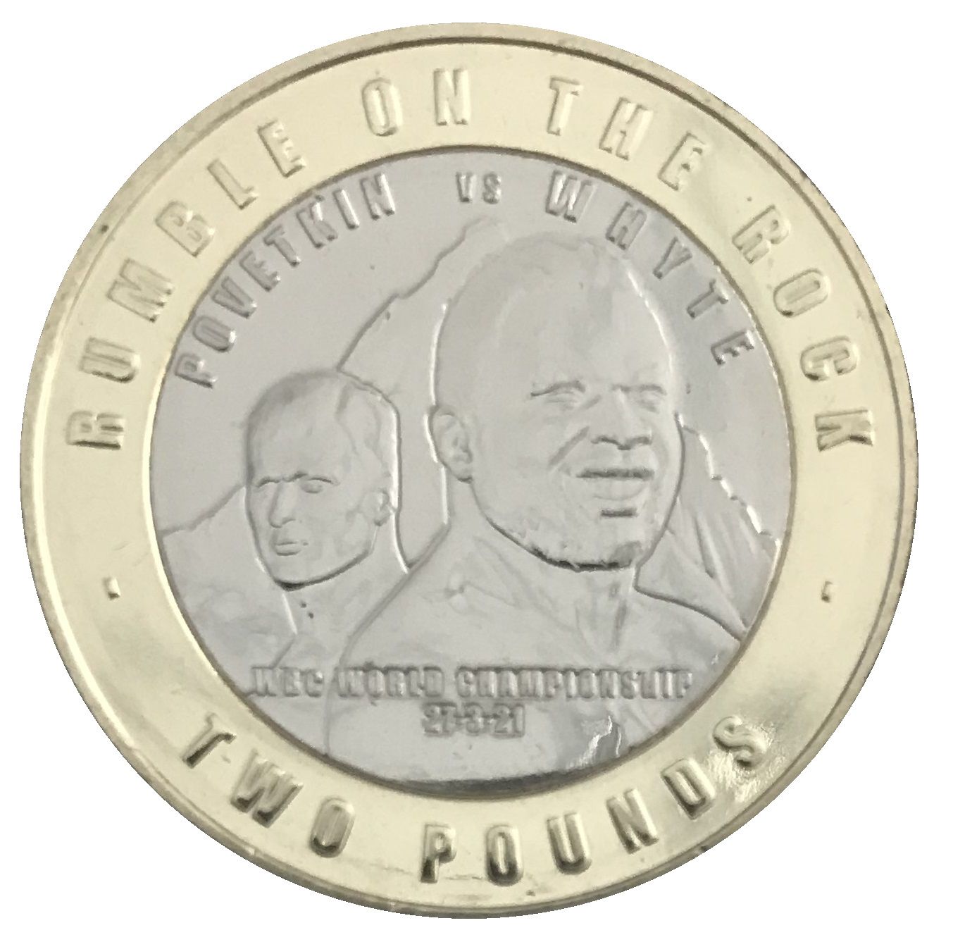 Gibraltar 2 Pounds - Elizabeth II Rumble on the Rock