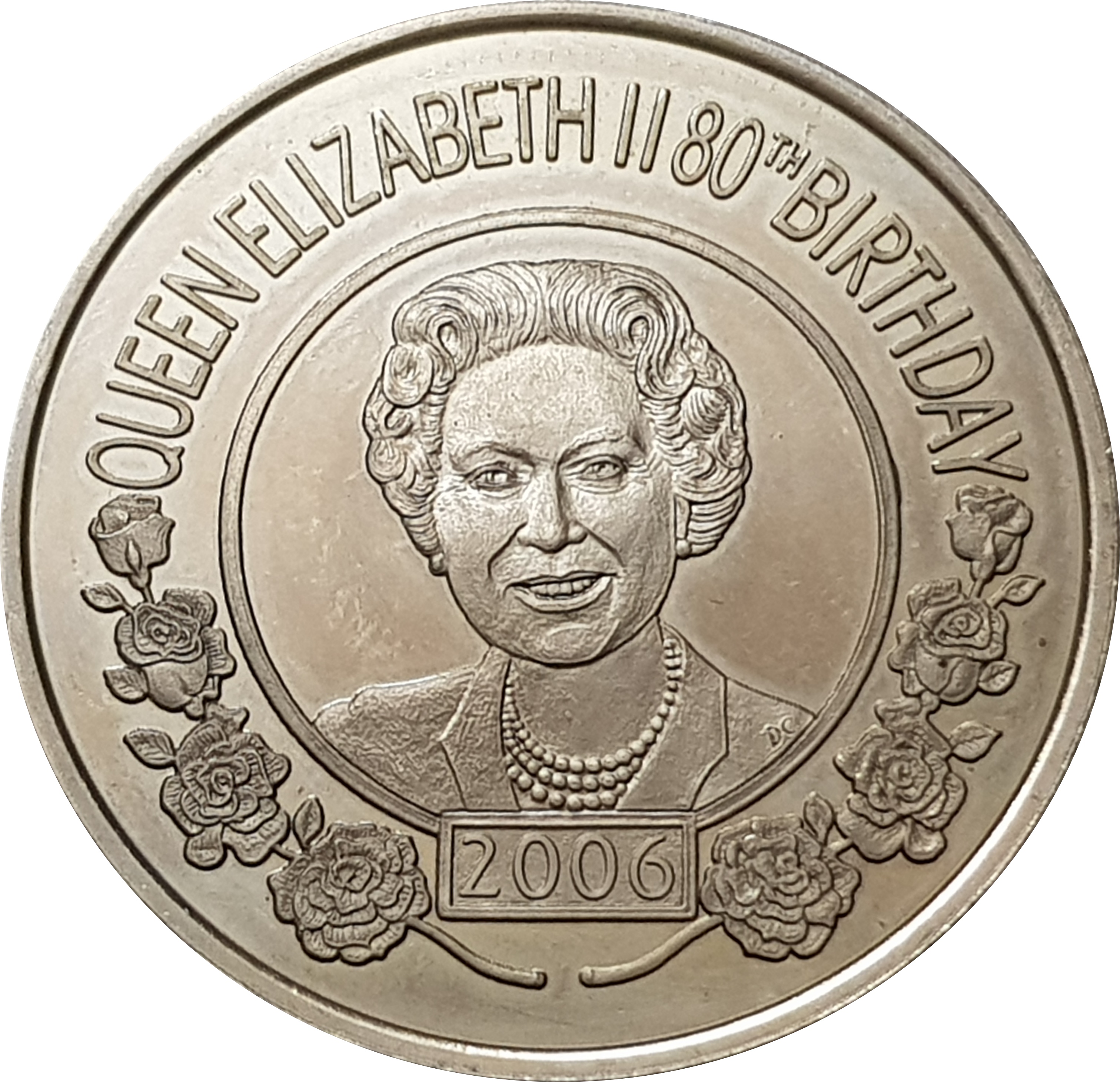 Saint Helena 50 Pence - Elizabeth II Queen Elizabeth II 80th Birthday