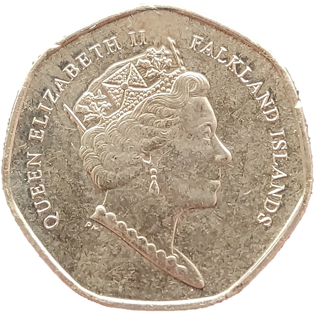 Falkland Islands 20 Pence - Elizabeth II 5th portrait obverse