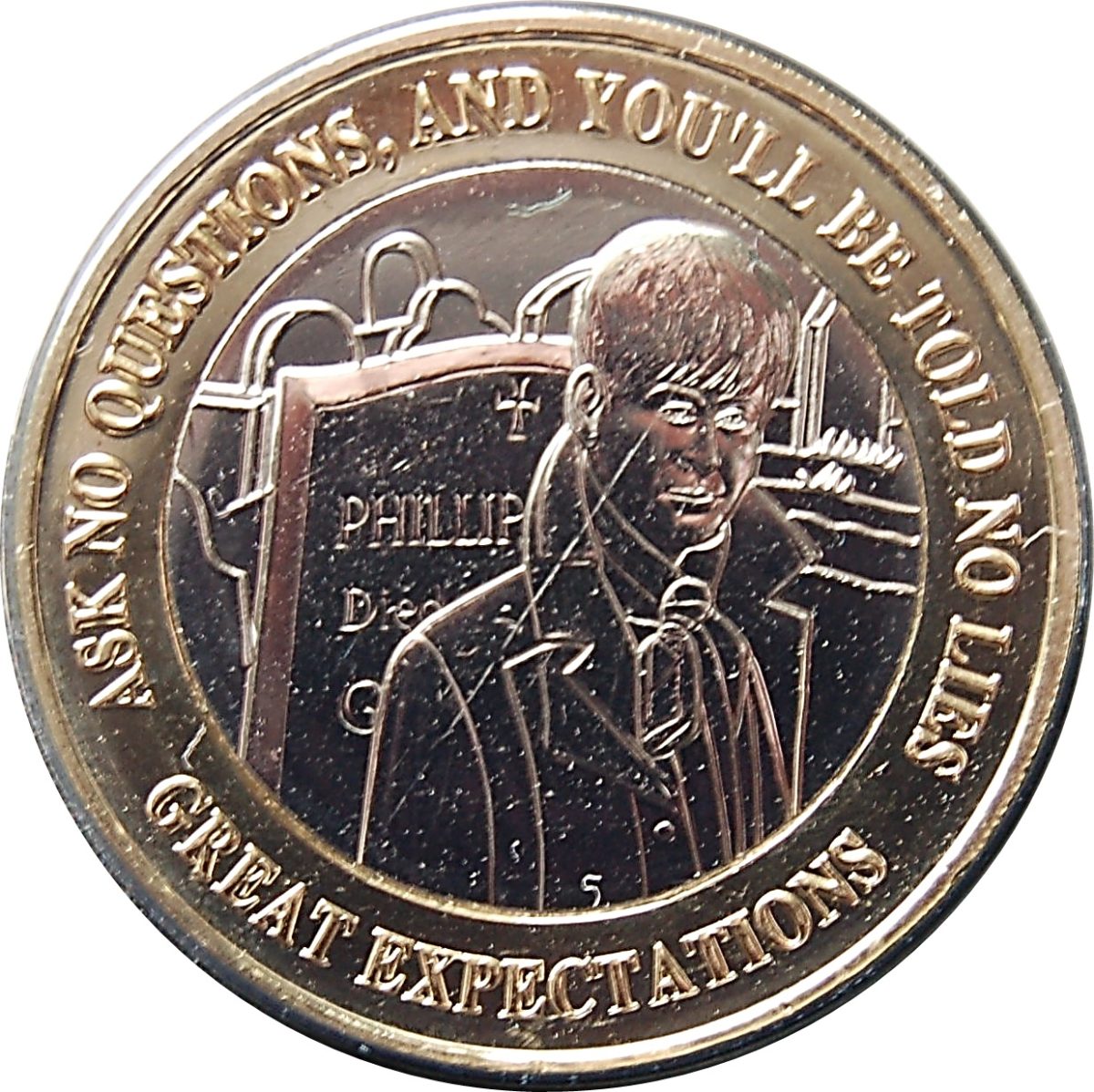 Jersey 2 Pounds - Elizabeth II Great Expectations reverse