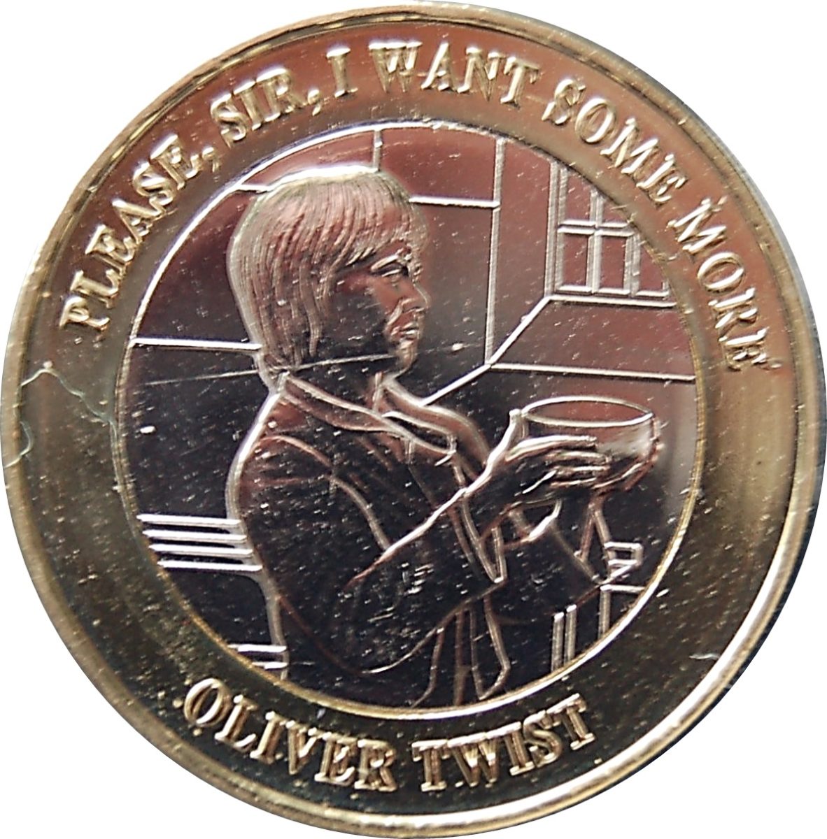 Jersey 2 Pounds - Elizabeth II Oliver Twist reverse