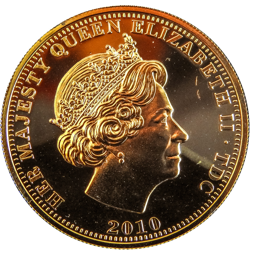 Tristan da Cunha 1 CROWN - Elizabeth II 84th Birthday - Silver Piedfort obverse