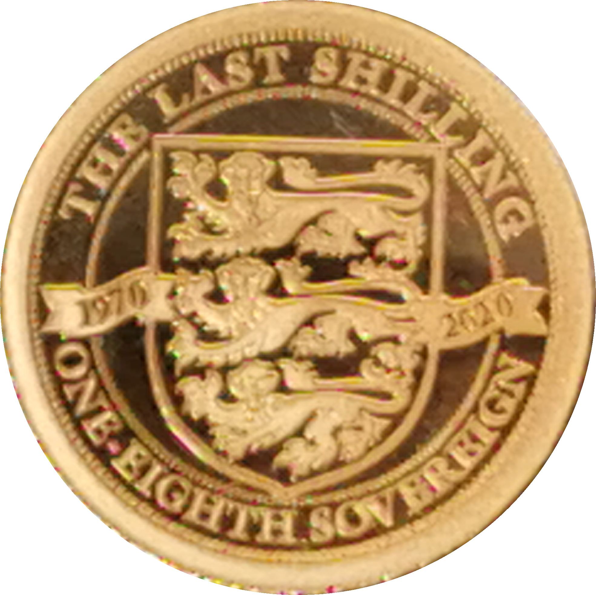 Tristan da Cunha ⅛ Sovereign - Elizabeth II The last shilling