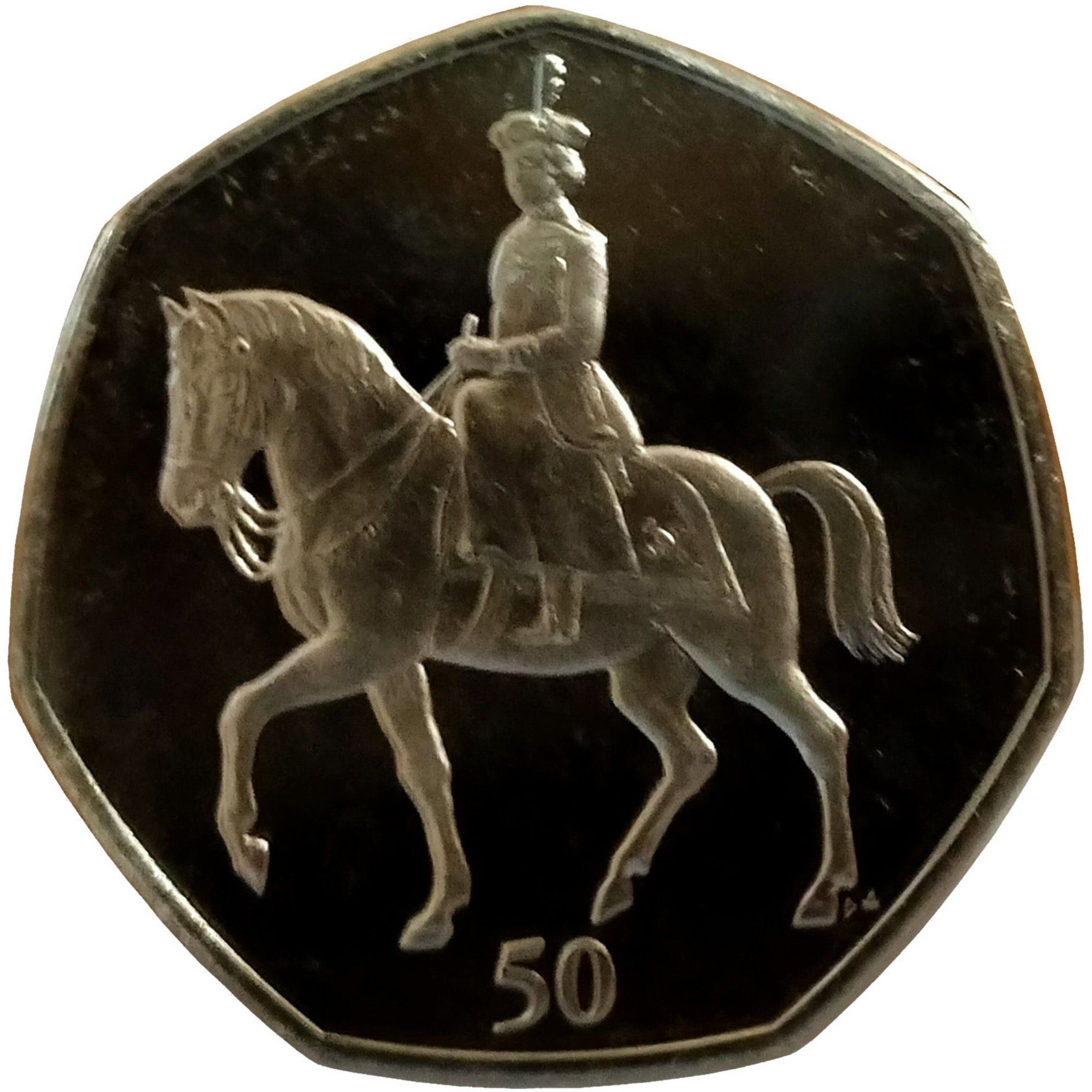 British Indian Ocean Territory 50 Pence - Elizabeth II Trooping the Colour
