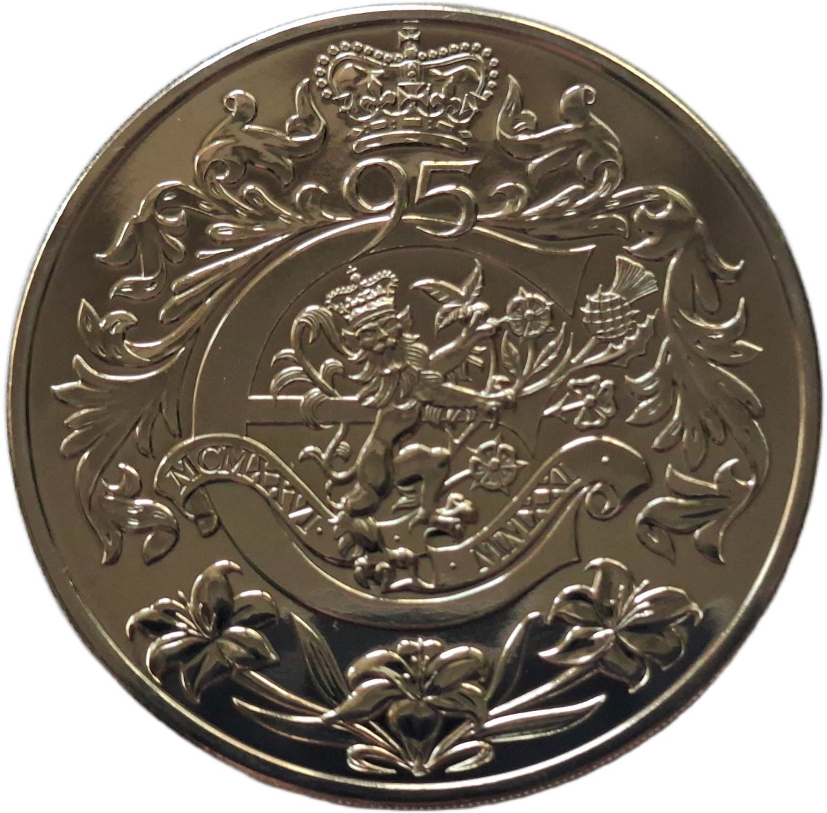 Jersey 5 Pounds - Elizabeth II 95th Birthday