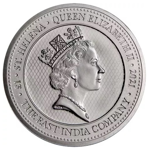 Saint Helena 1 Pound - Elizabeth II Napoleon Angel obverse
