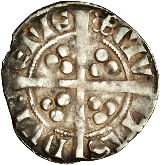 1 Penny - Edward I Sterling type; class 7b