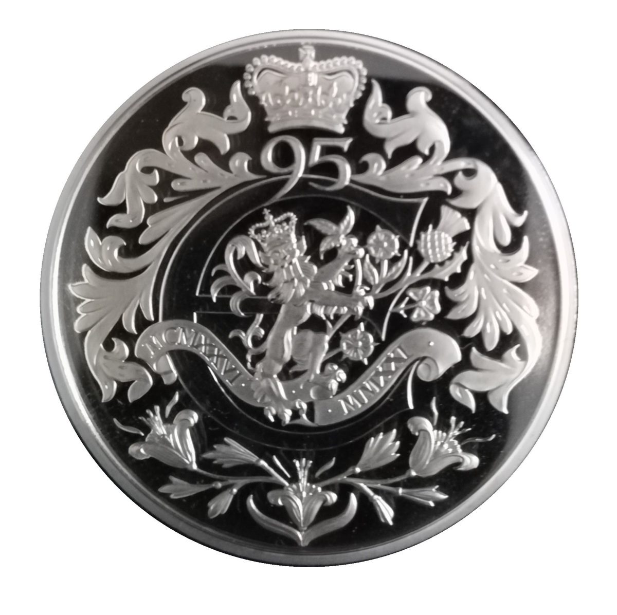 Guernsey 5 Pounds - Elizabeth II 95th Birthday